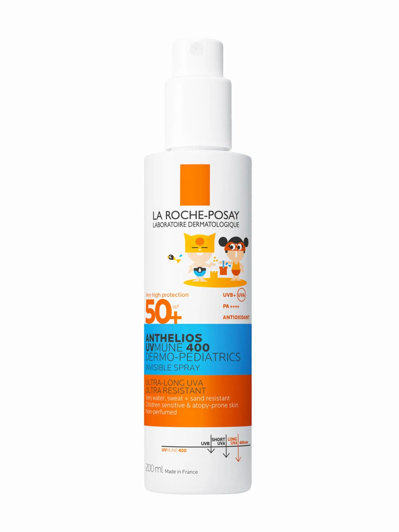 la-roche-posay-anthelios-dermo-pediatric-spray-1400px La Roche-Posay Anthelios UVMUNE 400 Dermo-Pediatrics Invisible Spray SPF 50+ - Image 1